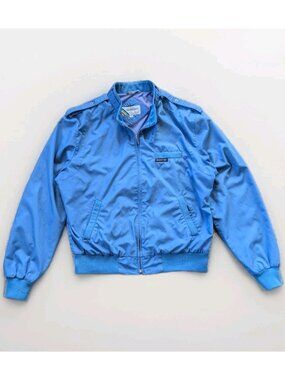 Vintage Members Only Classic Racer Jacket Blue Men’s Size 44 Med 1970s-80s